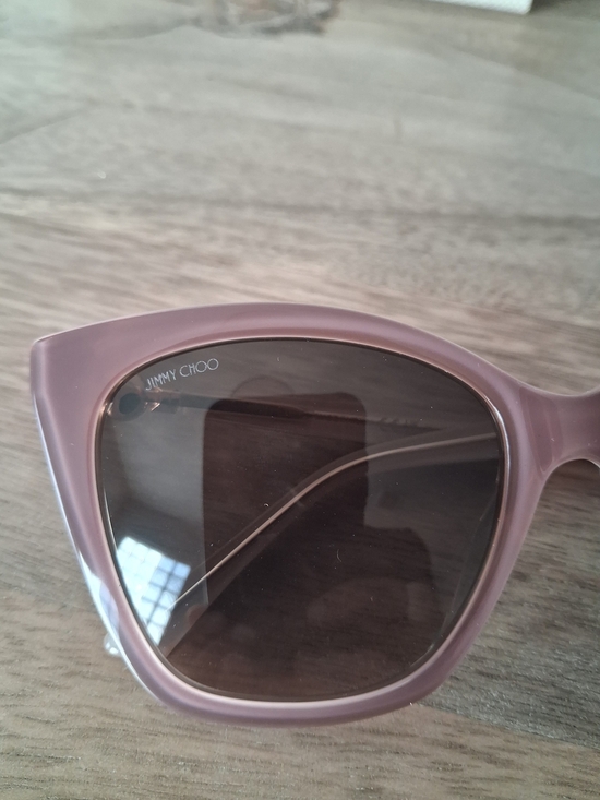Jimmy Choo Mauve Cat-Eye Sunglasses with Cream Case main image 8